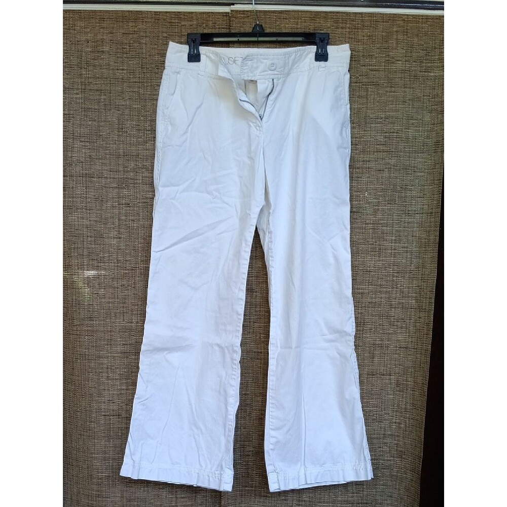 LOFT Signature Chinos Cotton Straight Leg Pants